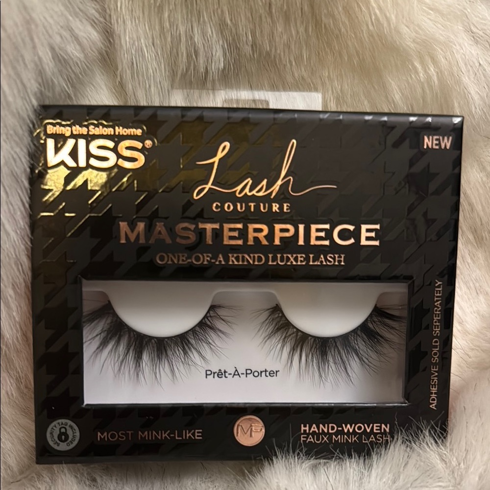 KISS Lash Couture Masterpiece Faux Mink Lashes - New